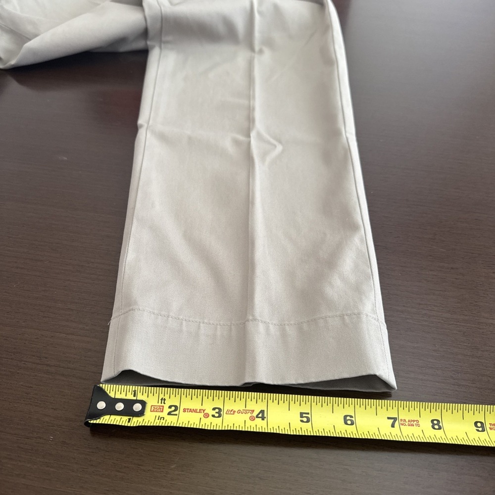 Brooks Brothers Advantage Chino Stretch Clark Fit Beige Men's Pant Size 35x 32 - Picture 7 of 10